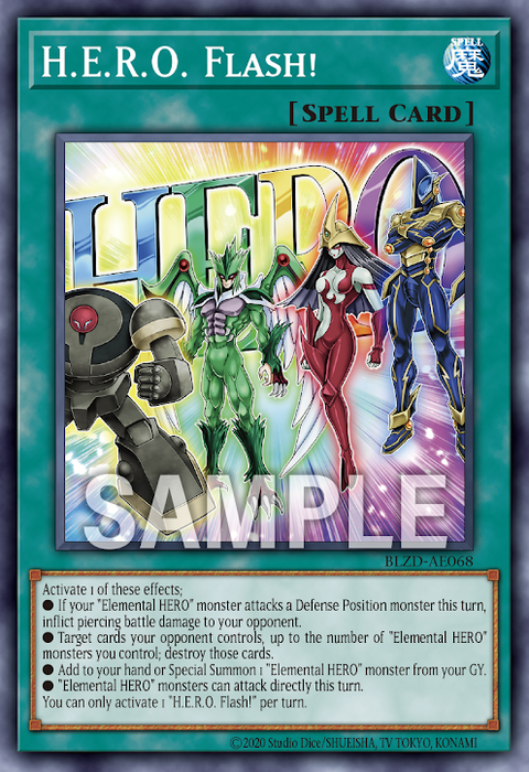 BLZD-AE068 H.E.R.O. Flash!