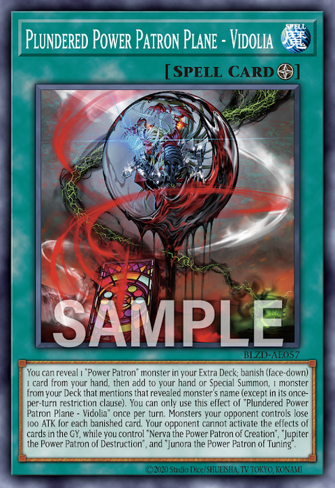 BLZD-AE057 Plundered Power Patron Plane - Vidolia