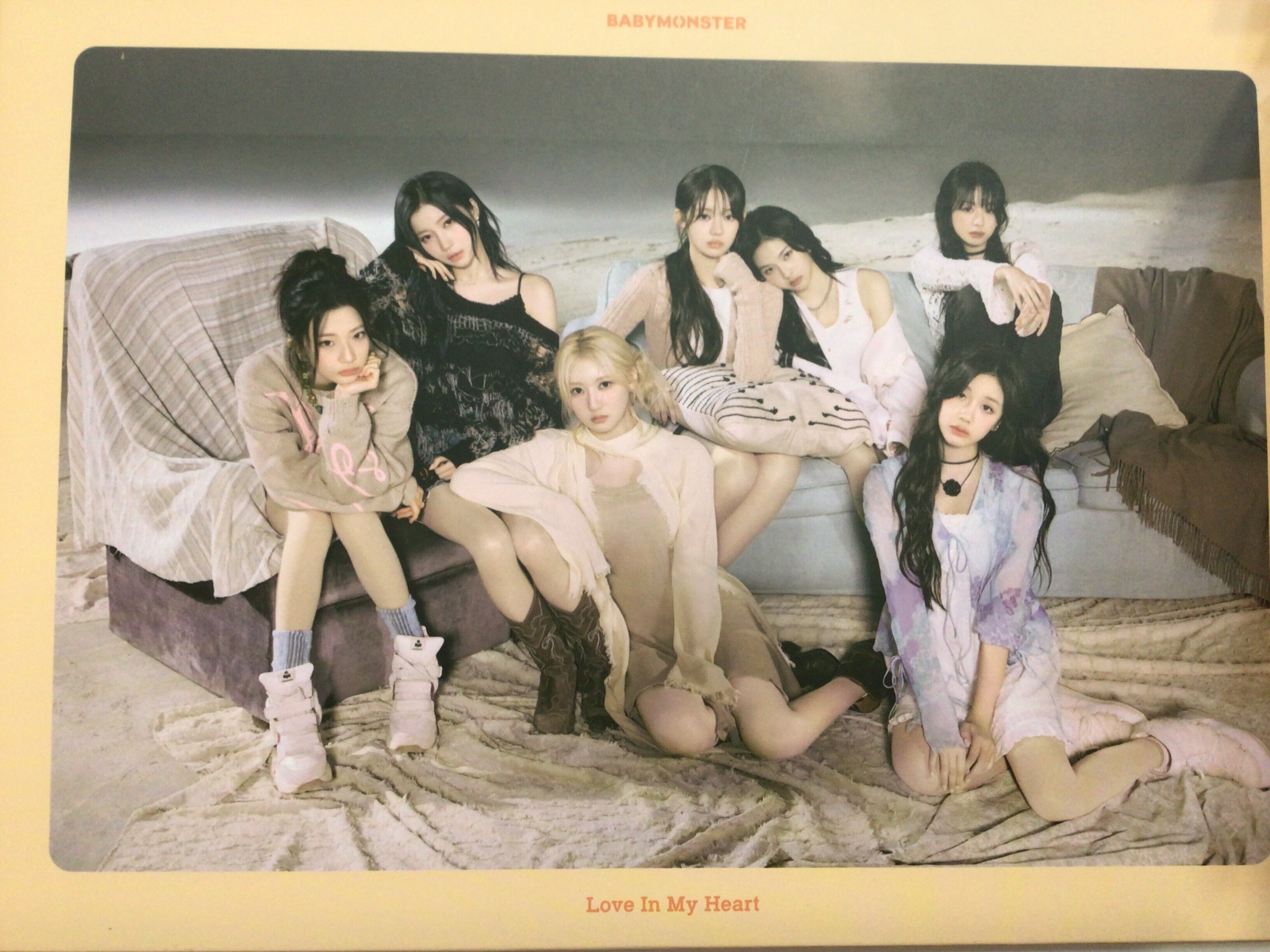 Babymonster Love in my heart photo puzzle