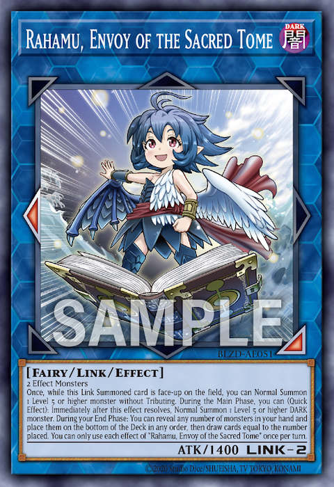 BLZD-AE051 Rahamu, Envoy of the Sacred Tome