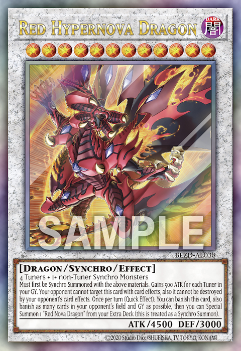 BLZD-AE038 Red Hypernova Dragon