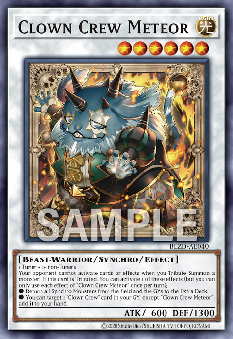 BLZD-AE040 Clown Crew Meteor