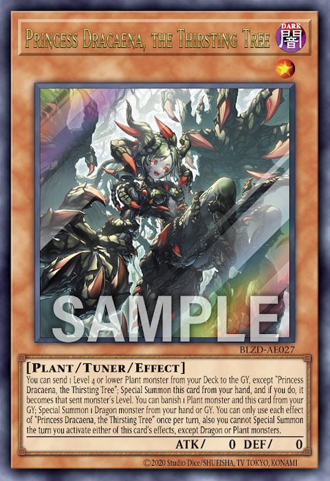 BLZD-AE027 Princess Dracaena, the Thirsting Tree
