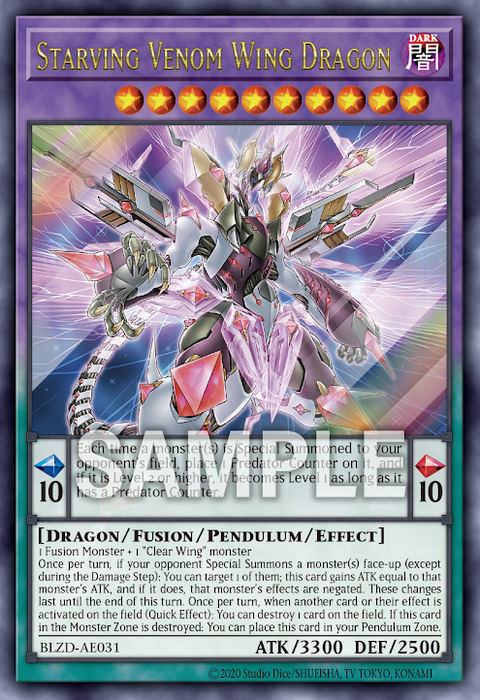 BLZD-AE031 Starving Venom Wing Dragon