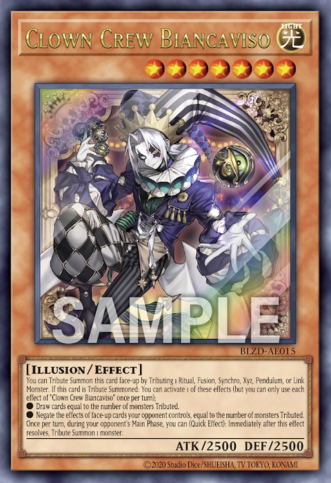 BLZD-AE015 Clown Crew Biancaviso