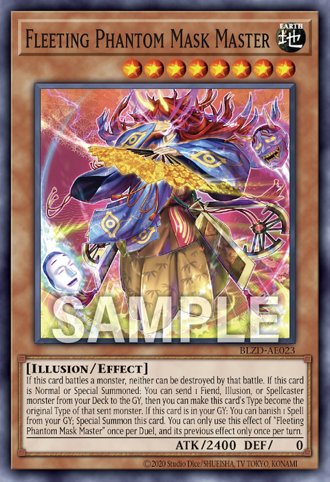 BLZD-AE023 Fleeting Phantom Mask Master