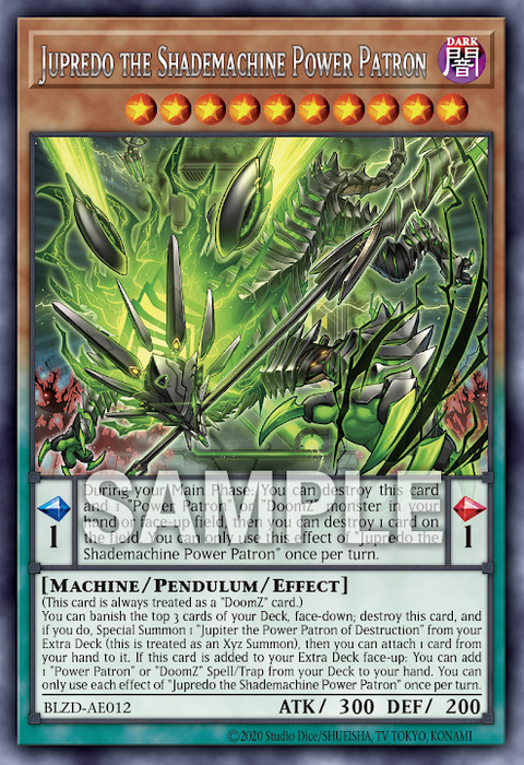 BLZD-AE012 Jupredo the Shademachine Power Patron