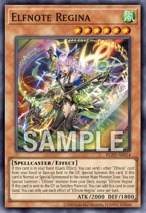 BLZD-AE014 Elfnote Regina