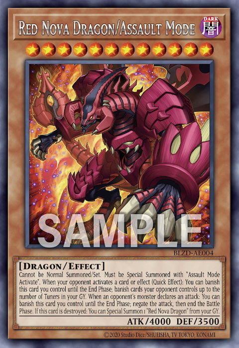 BLZD-AE004 Red Nova Dragon/Assault Mode