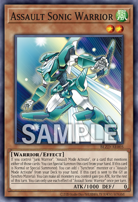 BLZD-AE005 Assault Sonic Warrior