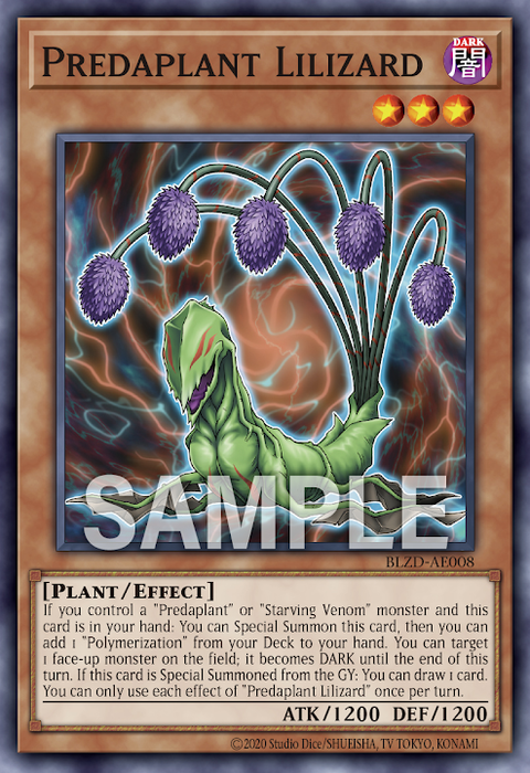 BLZD-AE008 Predaplant Lilizard