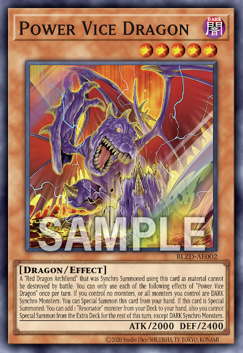 BLZD-AE002 Power Vice Dragon