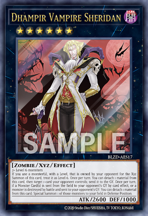 BLZD-AES17 Dhampir Vampire Sheridan