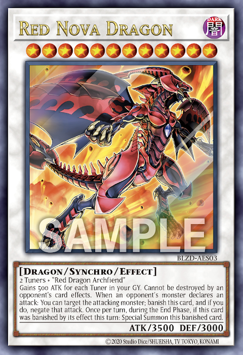BLZD-AES03 Red Nova Dragon