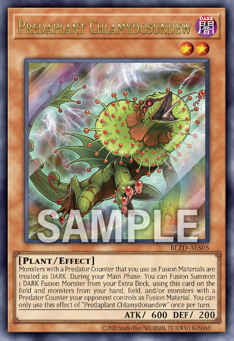 BLZD-AES05 Predaplant Chlamydosundew