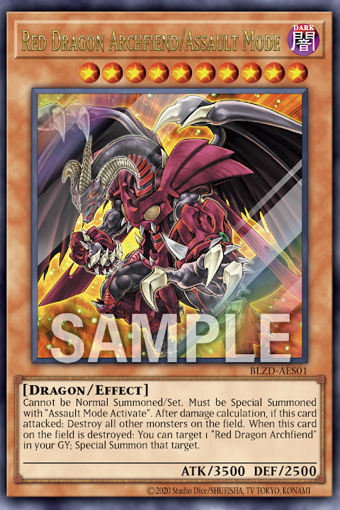 BLZD-AES01 Red Dragon Archfiend/Assault Mode