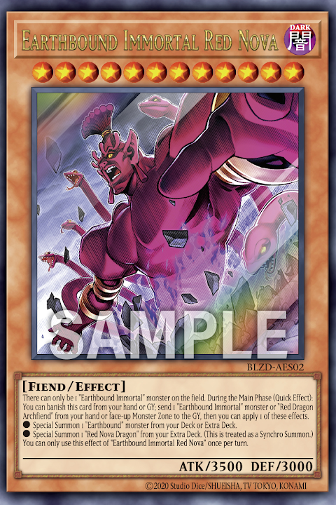 BLZD-AES02 Earthbound Immortal Red Nova