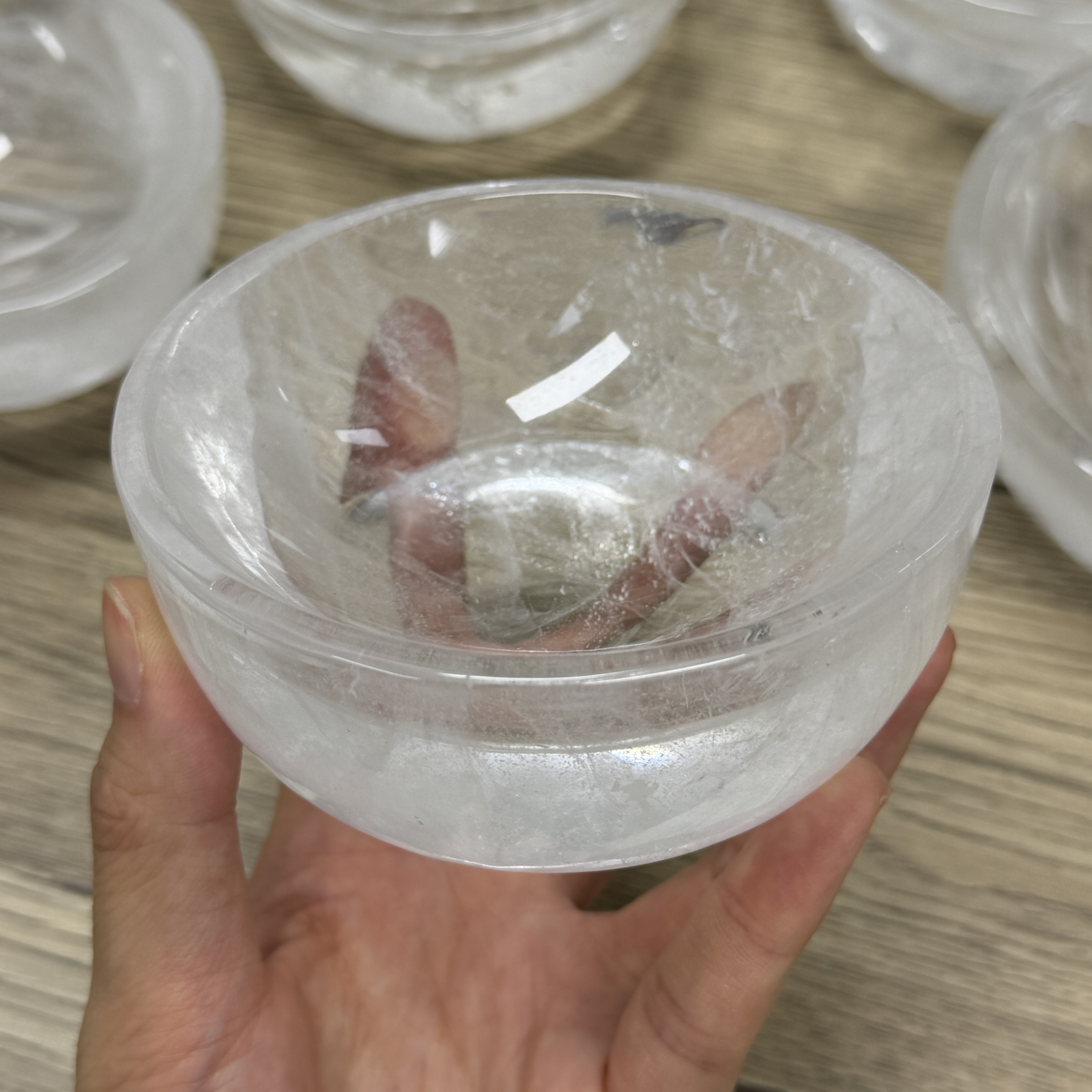 高品質白水晶碗10.5cm  WD2291