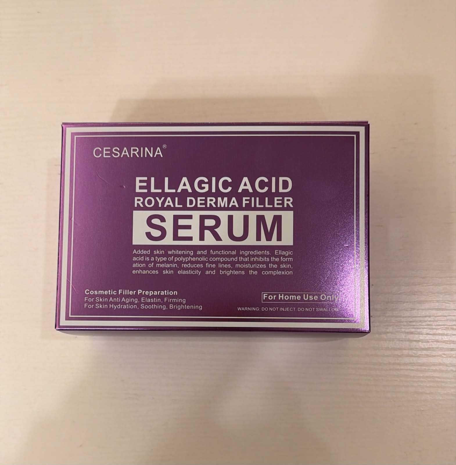 關鍵字BE62. CESARINA ELLAGIC ACID SERUM 10支 優惠$128