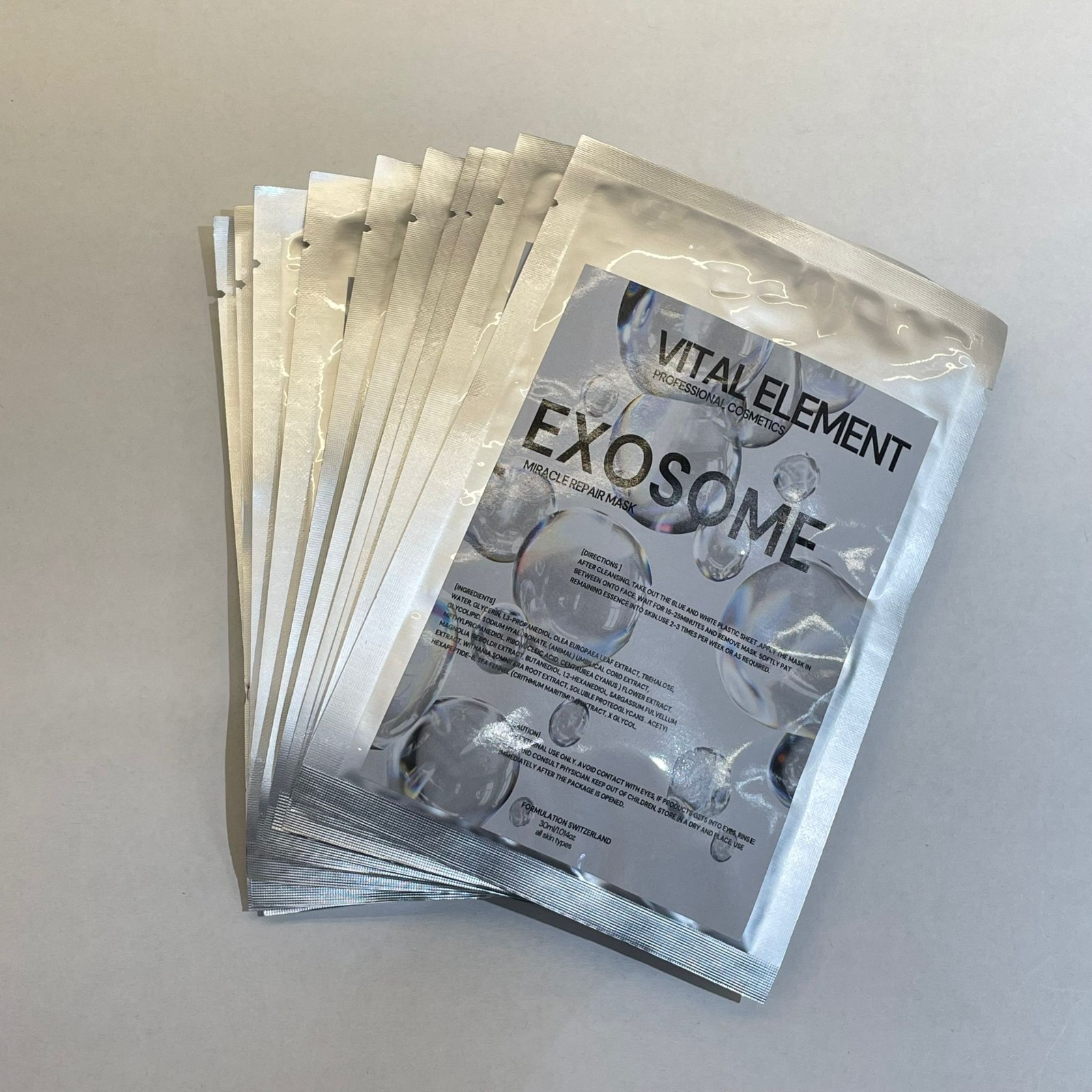關鍵字BE57. EXOSOME MIRACLE REPAIR MASK 10片 優惠$178