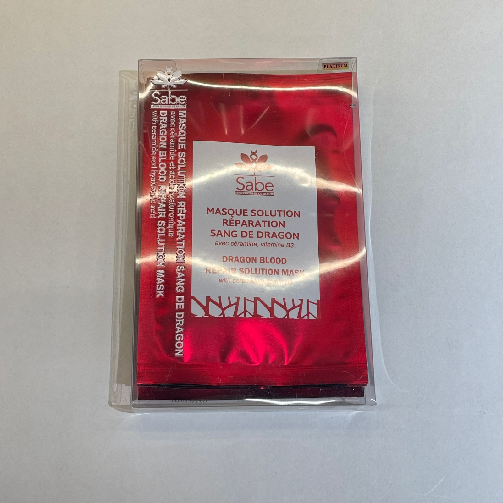 關鍵字BE58. PLATINUM Sabe MASQUE SOLUTION REPARATION SANG DE DRAGON 優惠$88
