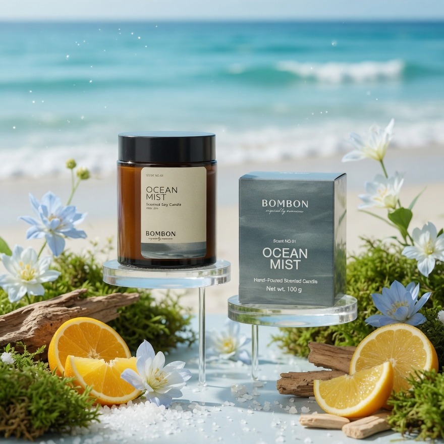 BOMBON OCEAN MIST 海洋薄霧香薰蠟燭