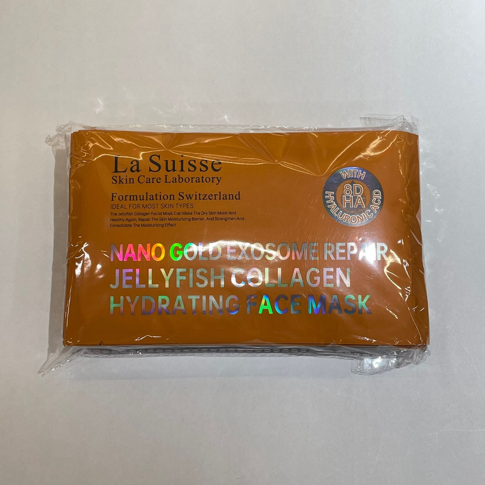 關鍵字BE7. La Suisse Nano Gold Exosome Repair Jellyfish Collagen Mask優惠$90(40)