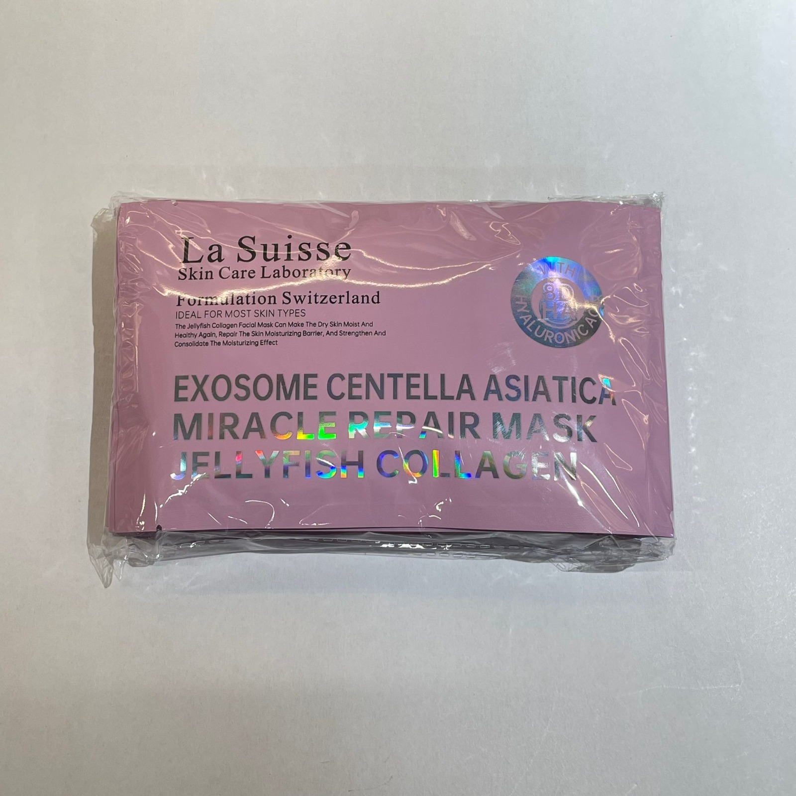 關鍵字BE5. La Suisse Centella Asiatics Jellyfish Collagen Facial Mask優惠$90