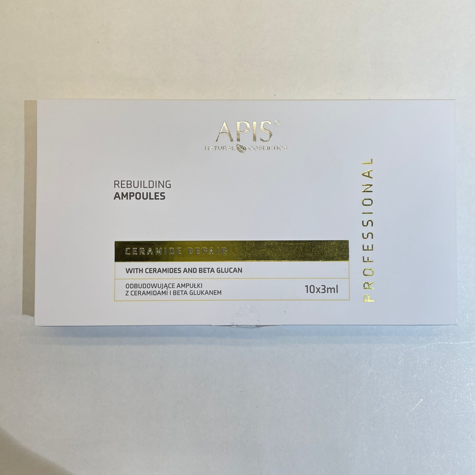 關鍵字BE1. APIS REBUILDING AMPOULES CERAMIDE REPAIR 10 x 3 ml 優惠$299(30)