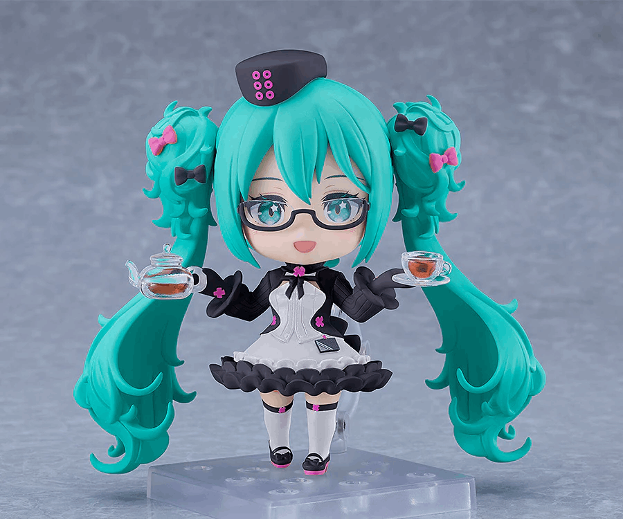[預購 06/19 結單] 初音未來｜GSC 黏土人 初音未來 眼鏡 x 咖啡館 Ver.
