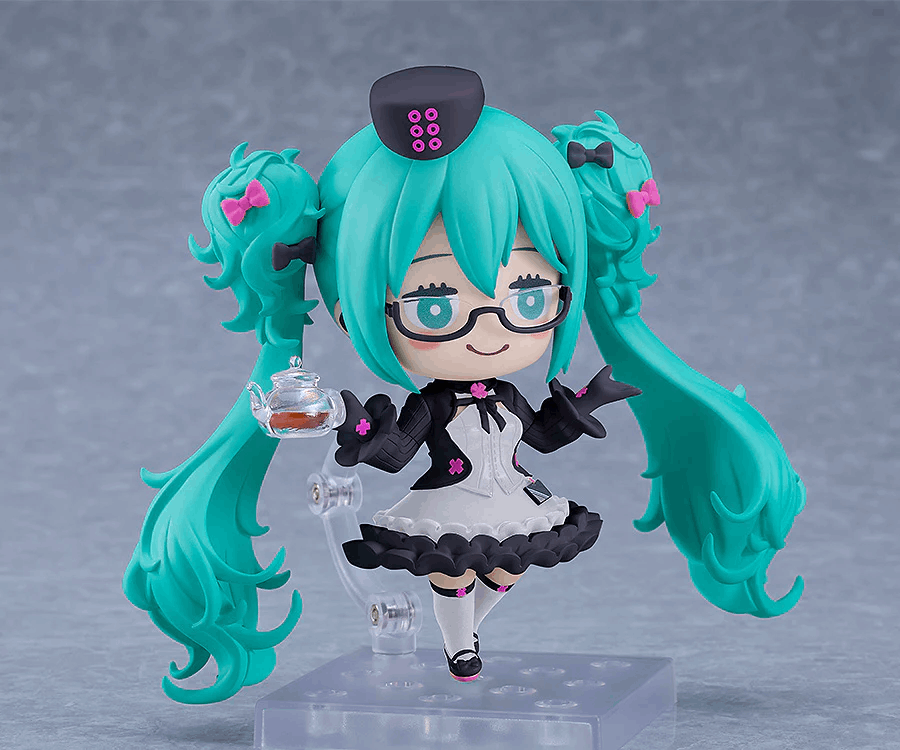 [預購 06/19 結單] 初音未來｜GSC 黏土人 初音未來 眼鏡 x 咖啡館 Ver.