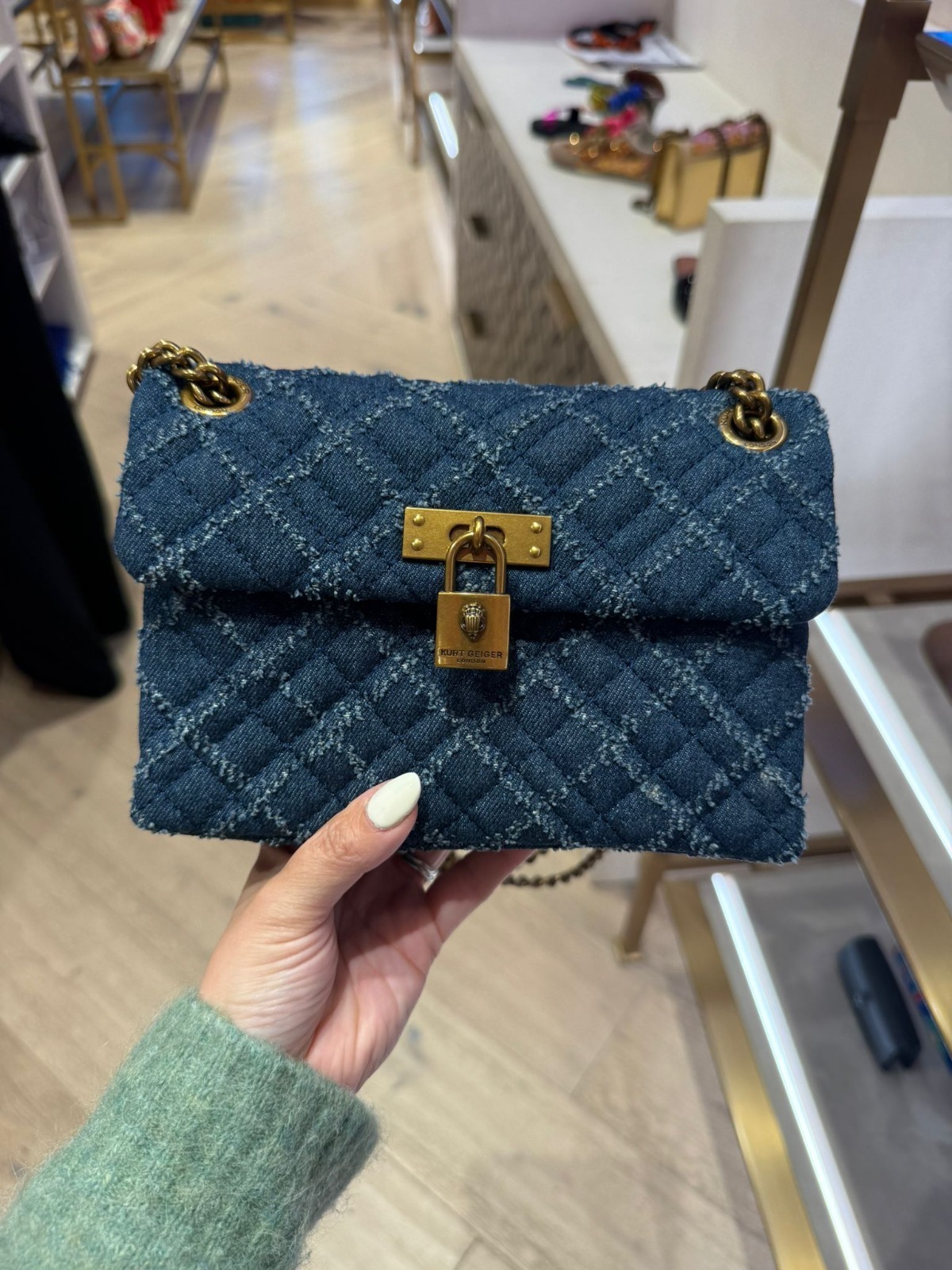 V80 Kurt Geiger Mini Brixton Lock Bag