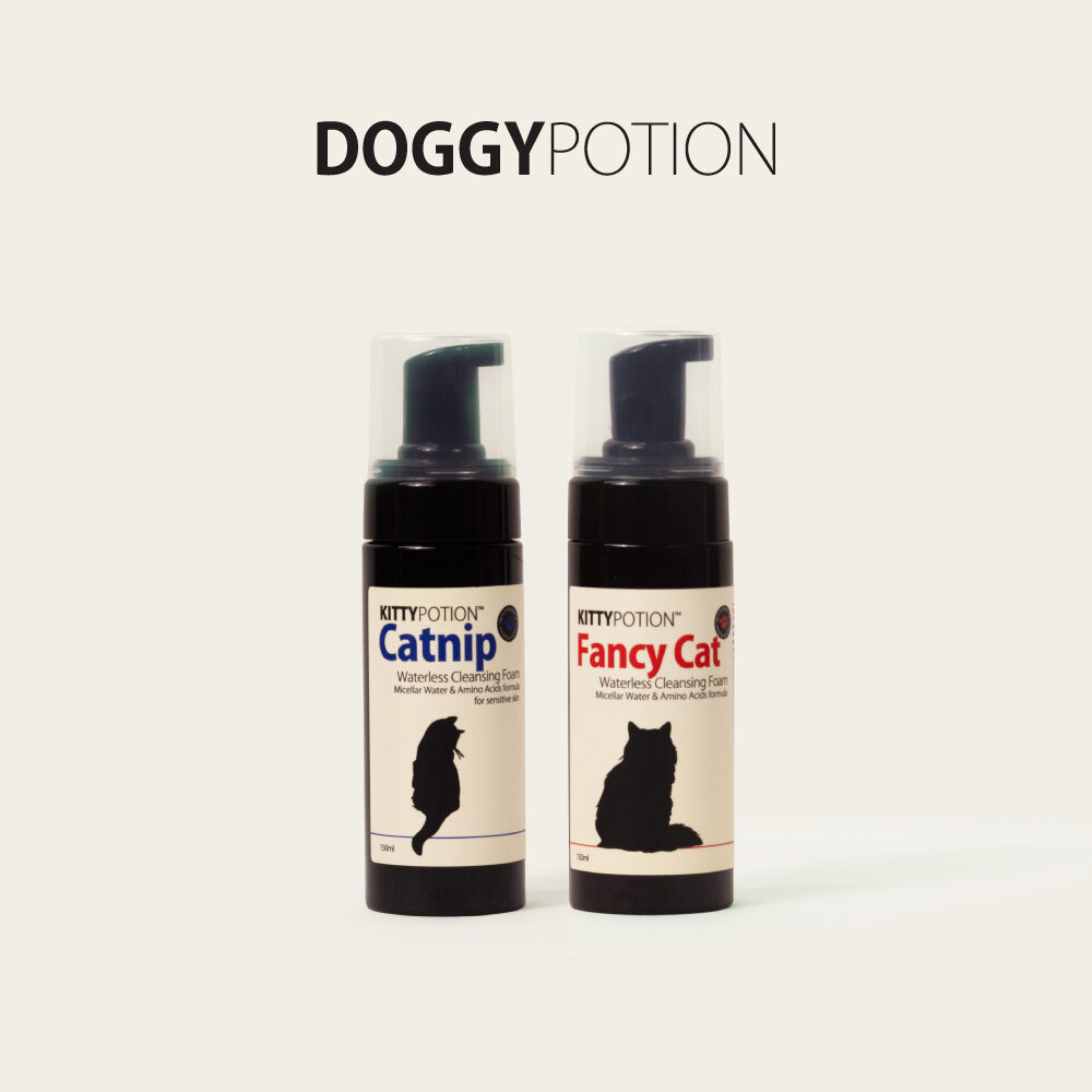 貓用天然乾洗慕斯｜DOGGYPOTION