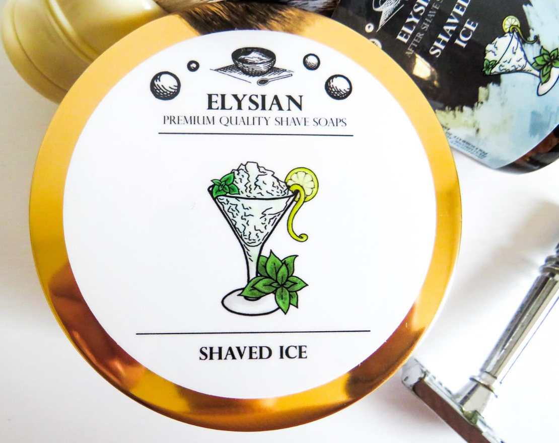 Elysian Soap Shop Shaved Ice Shaving Soap