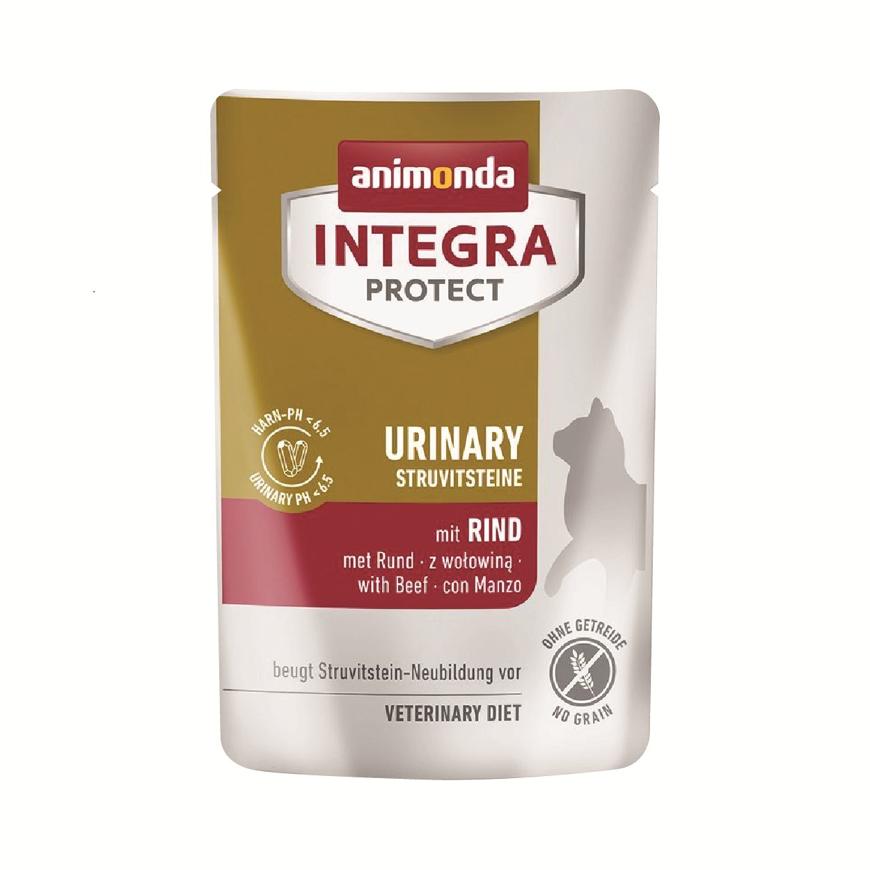 【近期促銷】Animonda INTEGRA PROTECT 處方貓濕糧主食包 85g - 尿道磷酸銨鎂結石 牛肉配方 (EXP: 2026年6月24日)