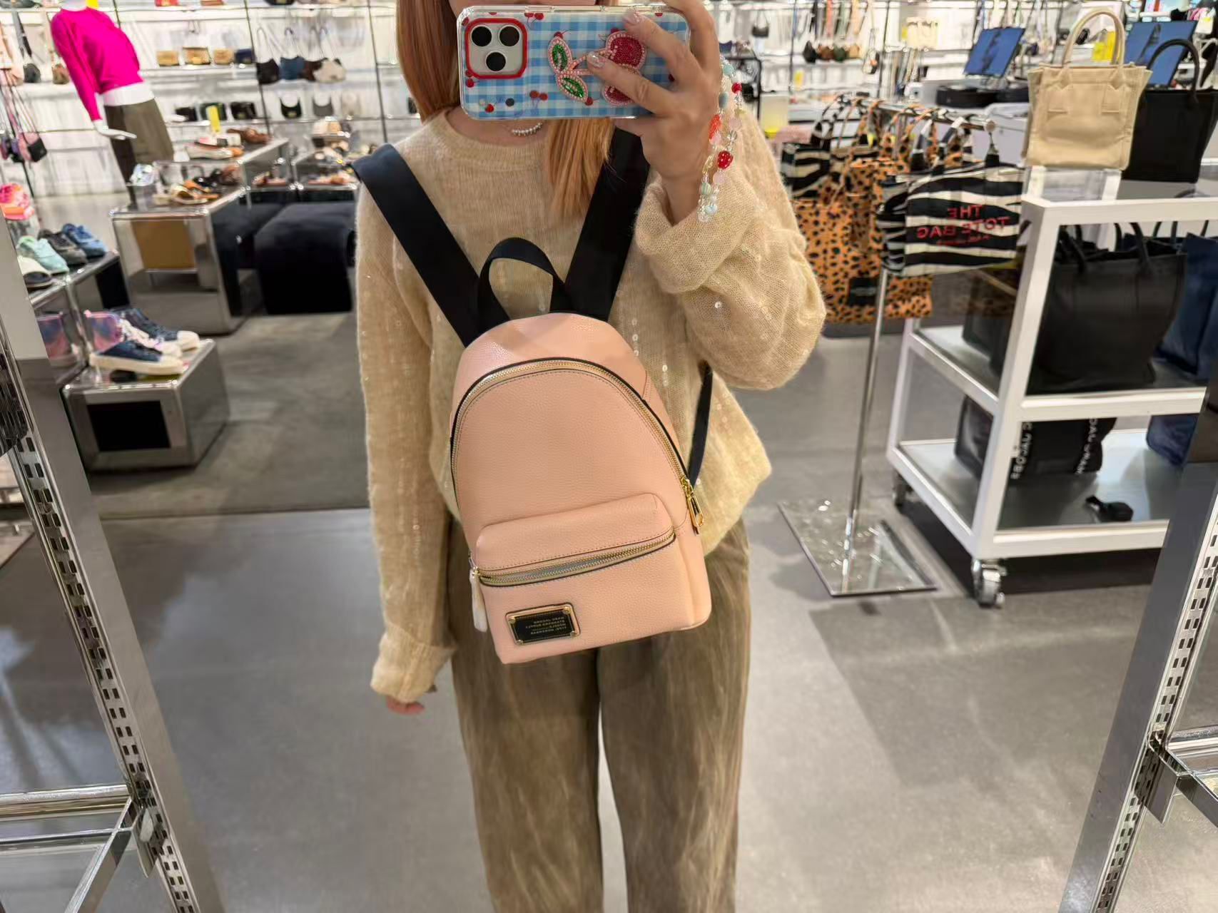 【預購】Marc Jacobs H051566 粉紅色背包