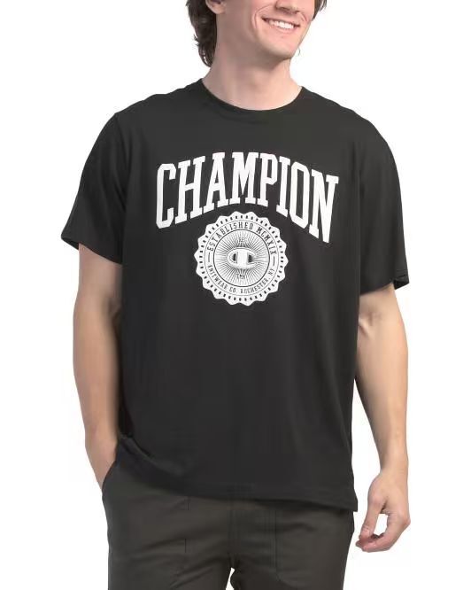 【預購】CHAMPION H051610 復古圖章短袖 T 恤