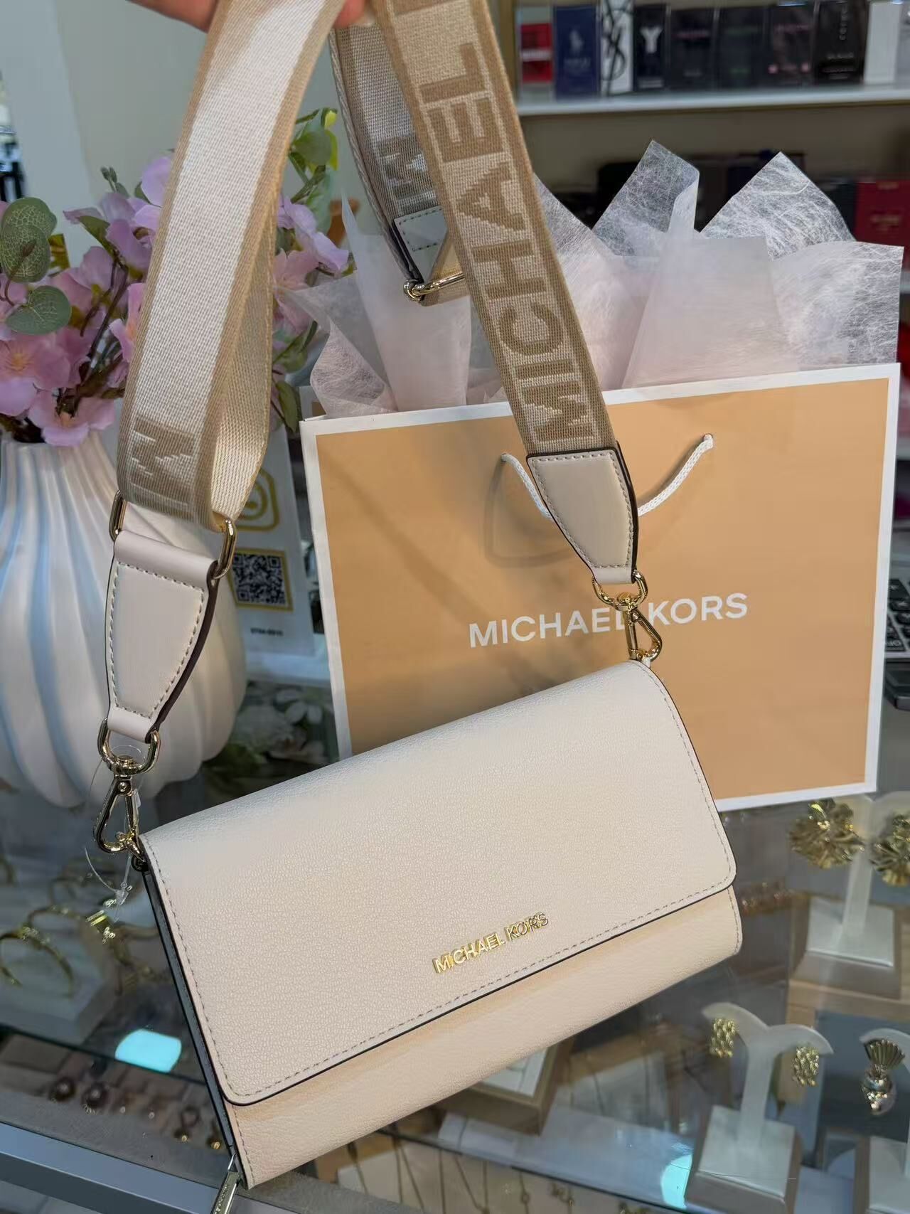 【預購】Michael Kors H051618 皮革斜背包