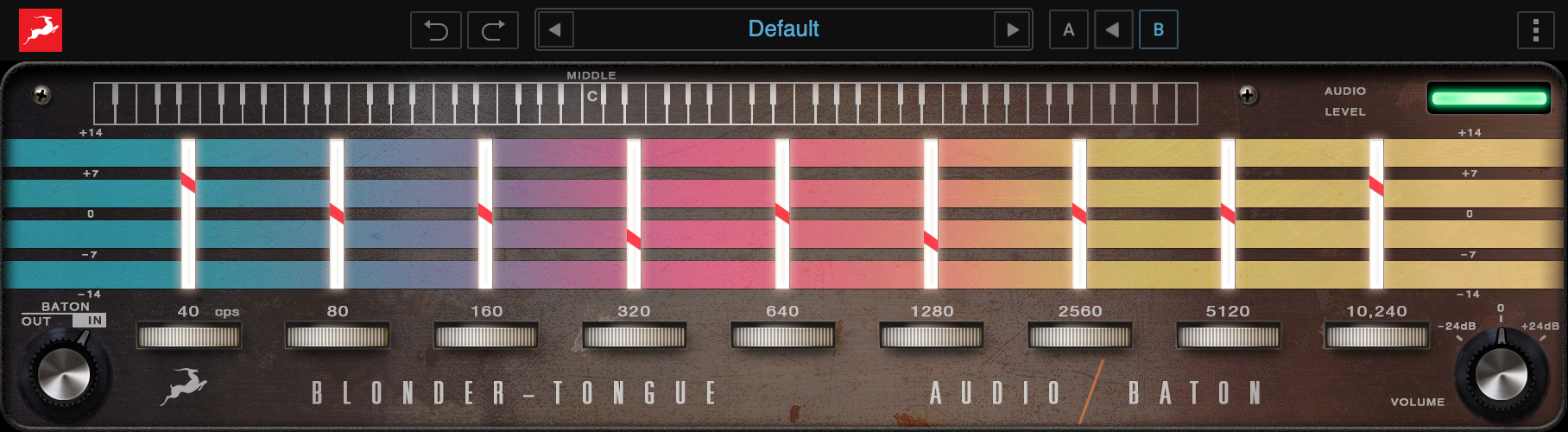 Antelope Blonder Tongue Audio Baton｜電子管圖形等化器