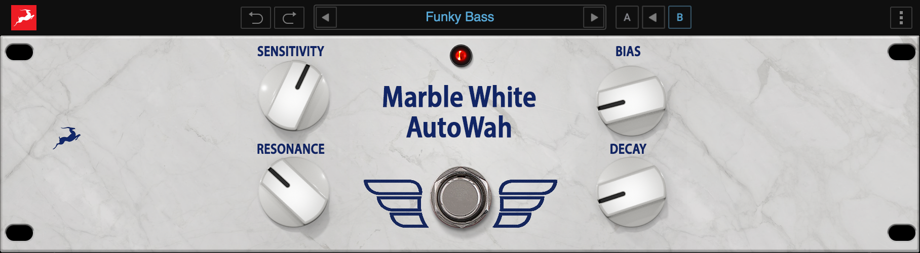 Antelope Marble White AutoWah｜自動哇音插件