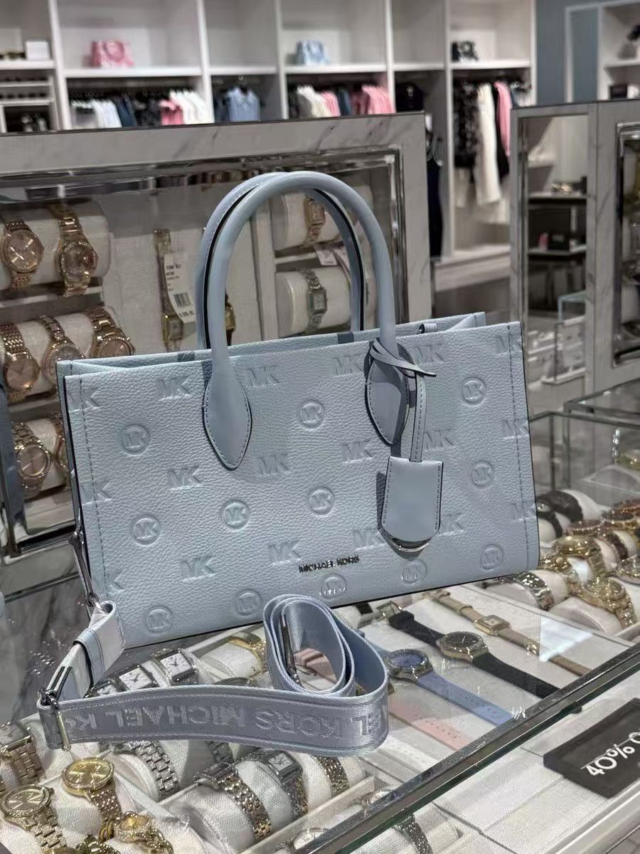 【預購】Michael Kors H051621 藍色手提包