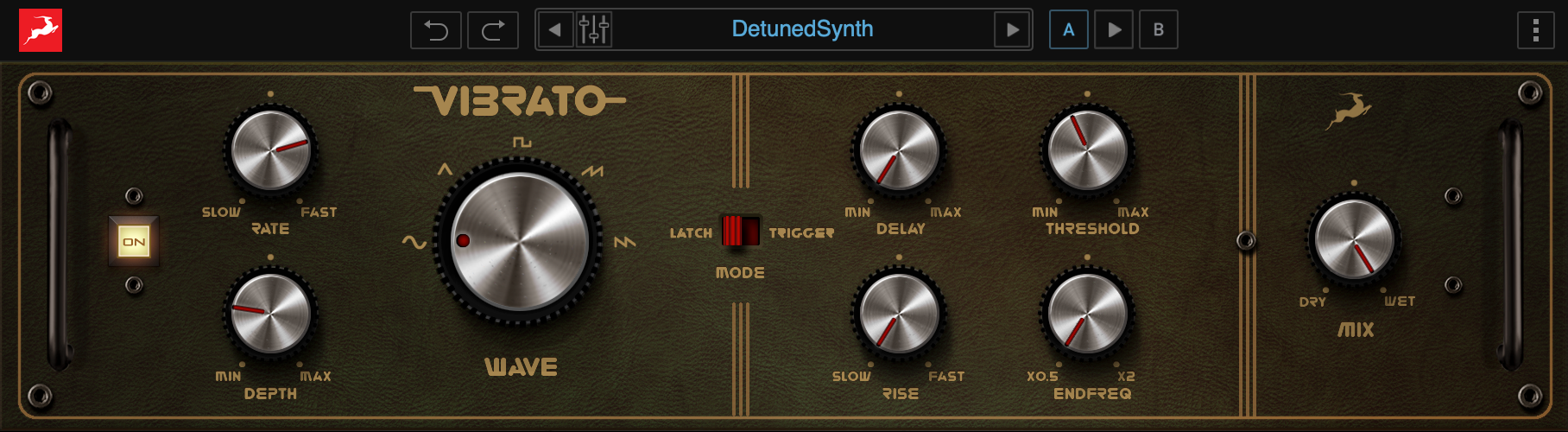 Antelope Adaptive Vibrato｜顫音效果器