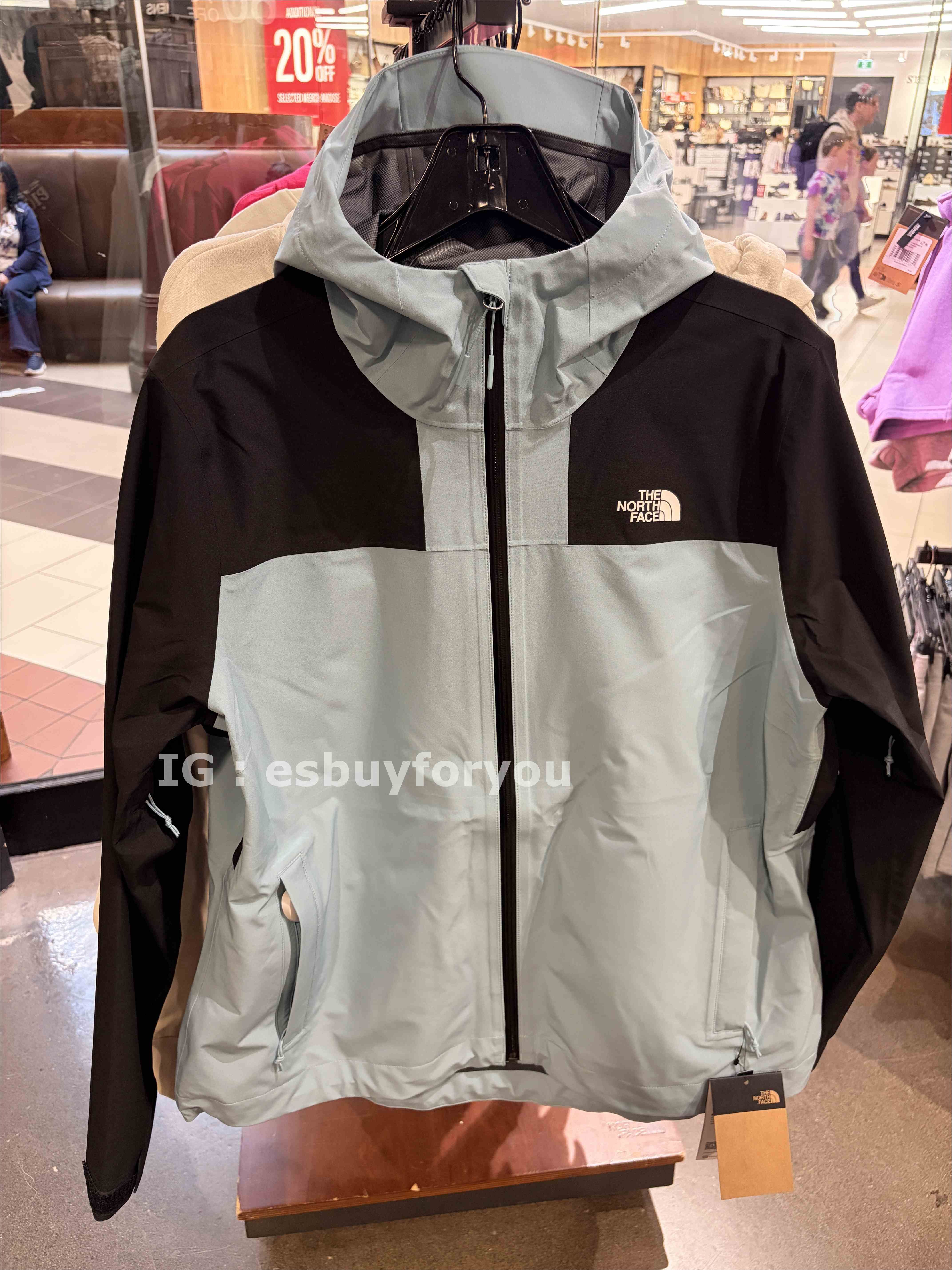 THE NORTH FACE 女款 Active Strch彈性機能面料 防風 防潑水 風衣外套