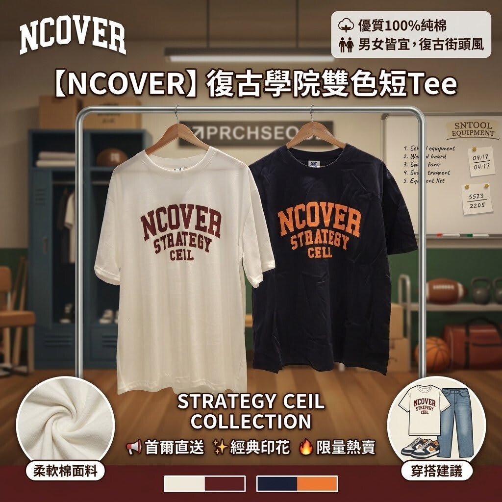 【預購】NCOVER H051520 短袖上衣