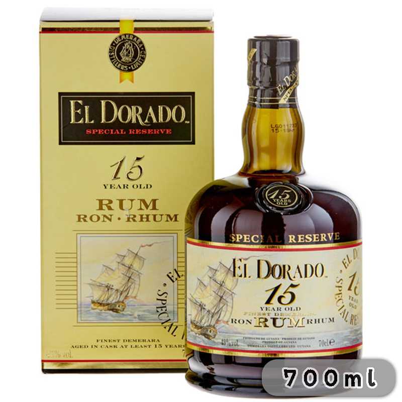 El Dorado 15 Year Old Special Reserve 700ml old version