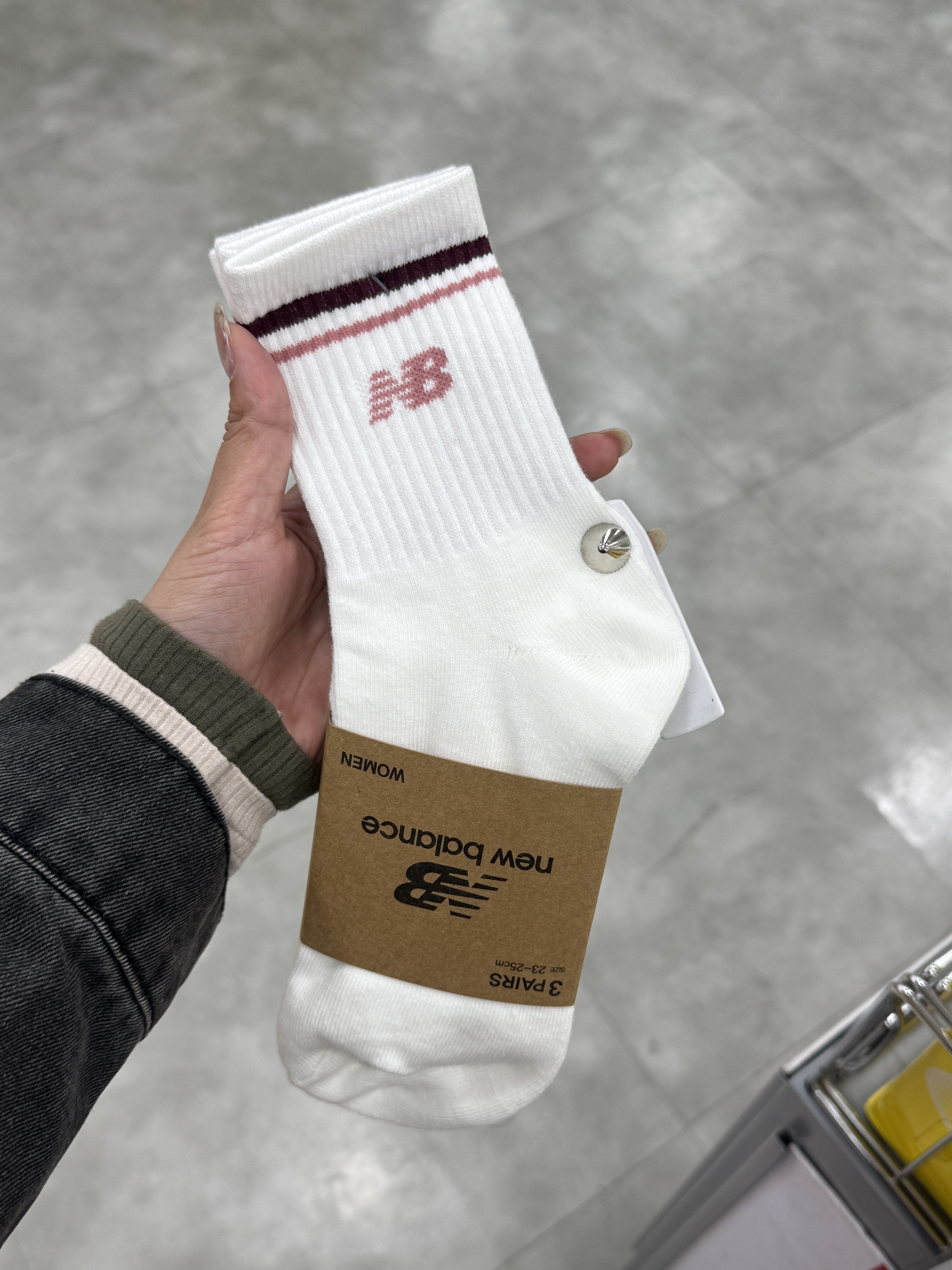 【 5/28收單 】New Balance 經典系列 男女通用運動襪 韓國
