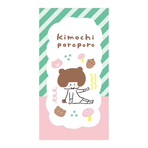 Mizutama 4 款圖案 苗條 便條本
