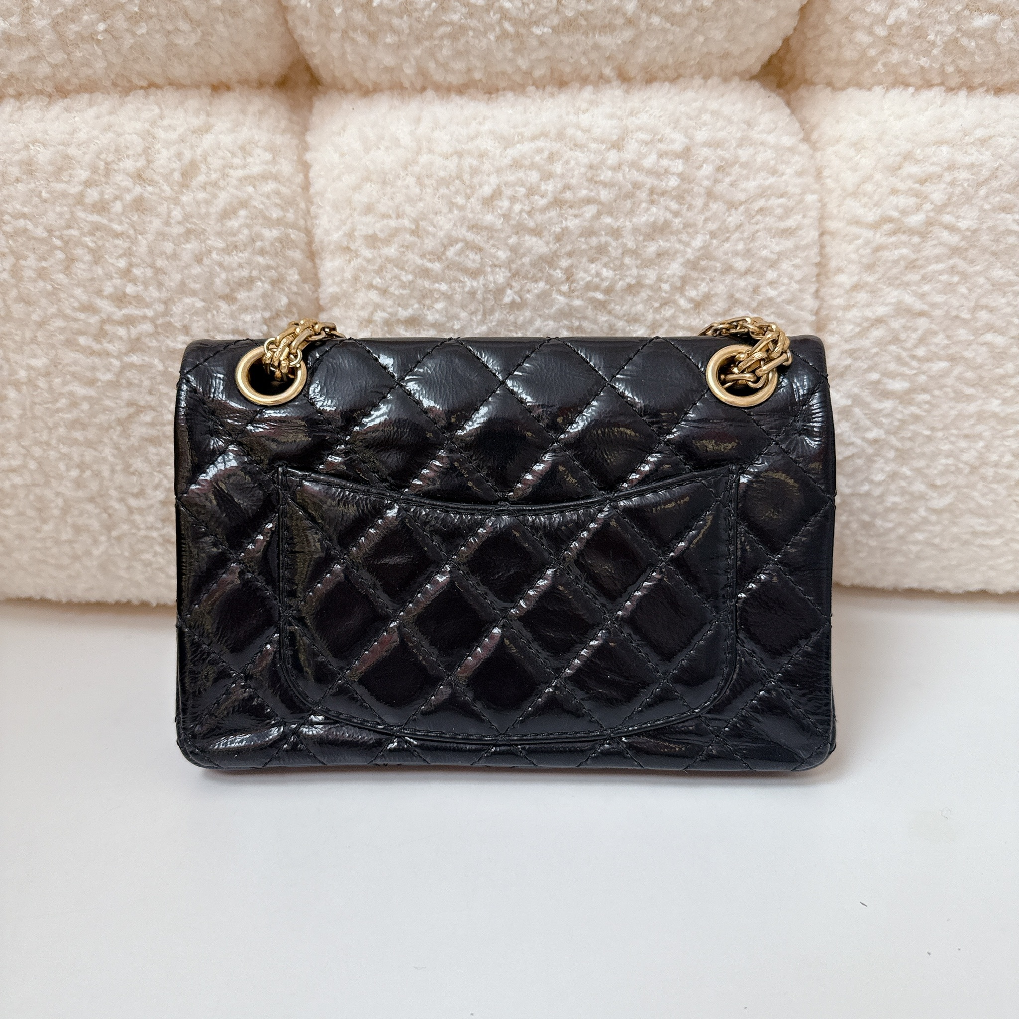 Chanel 2.55 Flap Bag - Black / GHW
