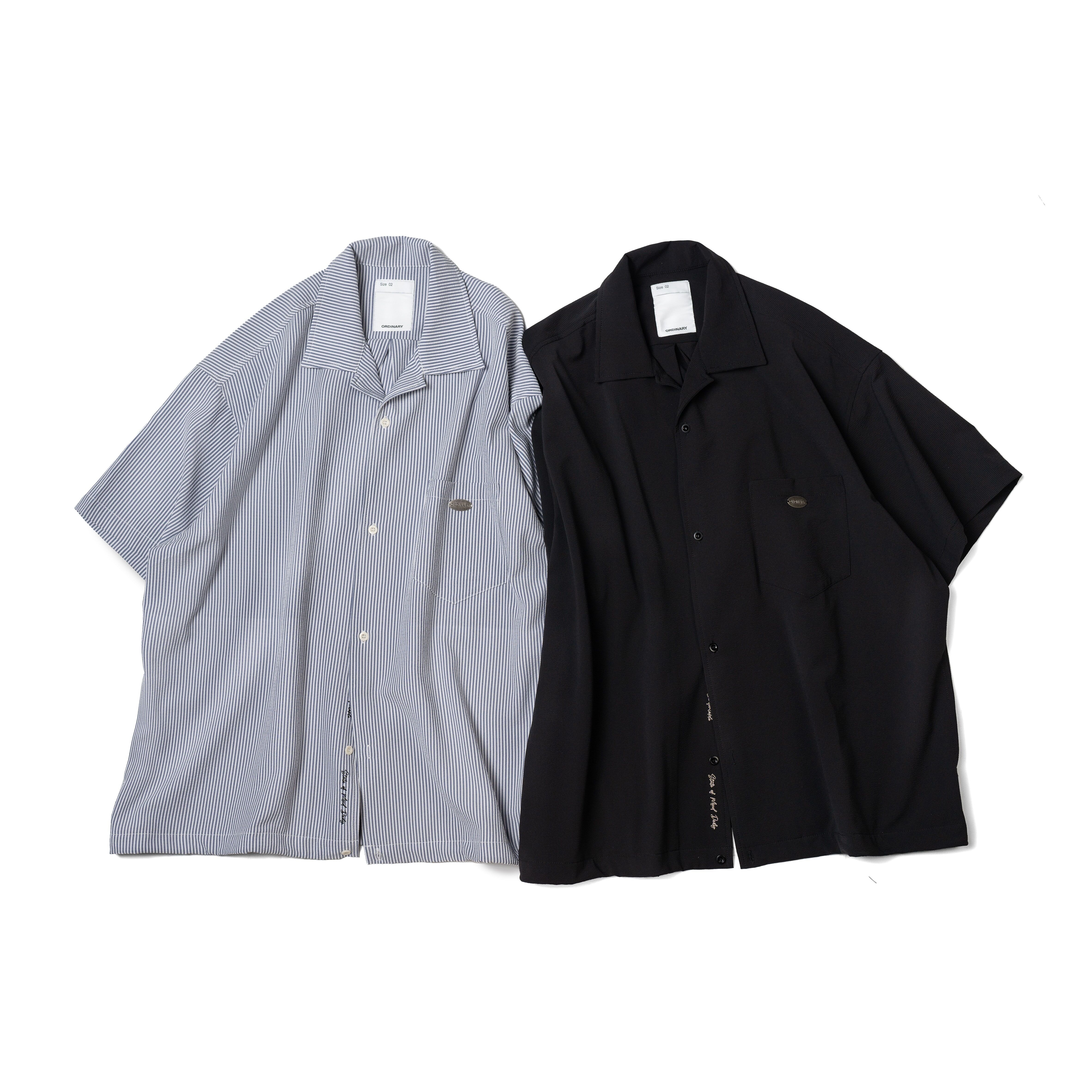 【車庫服飾】ORDINARY SEERSUCKER CUBAN SHIRT