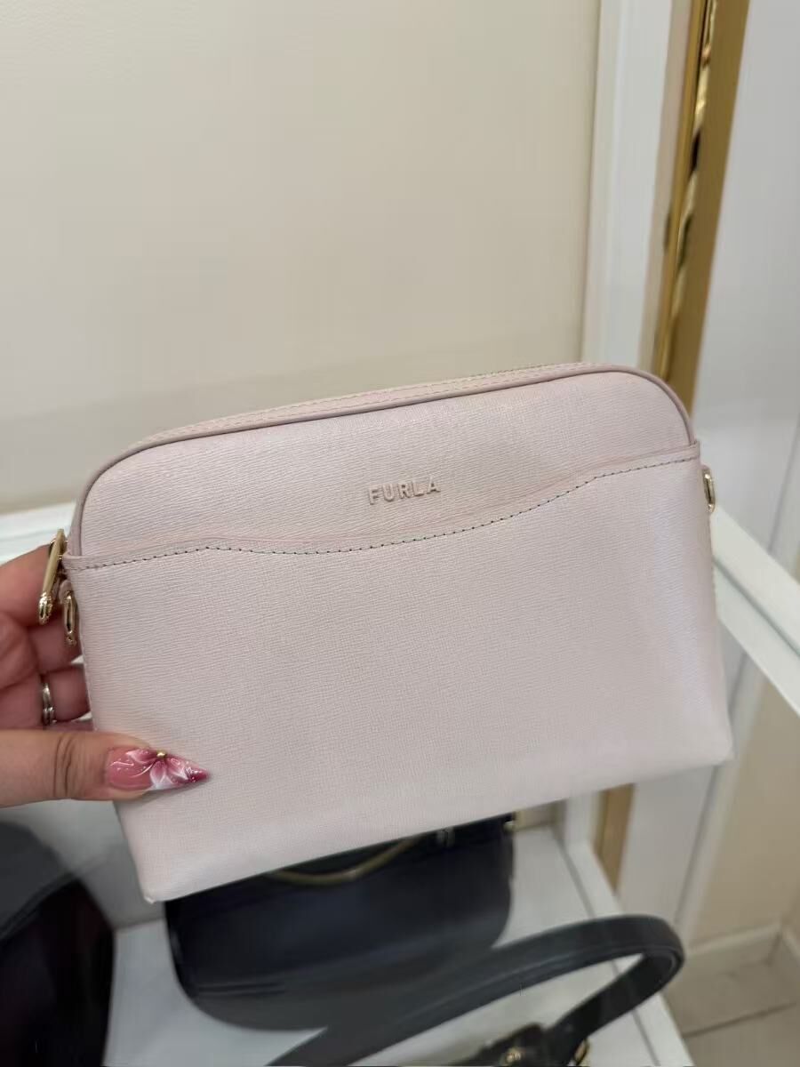 【預購】 Furla  H051645 GEA 粉色斜挎包